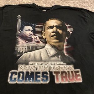 Mlk jr x Obama ‘He had a dream...’ , 2008